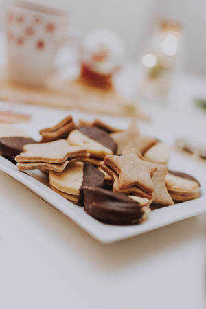 Assorted Gingerbread Cookies Wallpaper