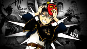 Asta Black Clover 4k Tengu Japanese Mask Manga Wallpaper