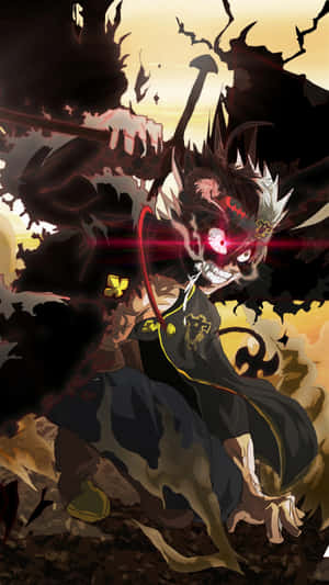 Asta Demon Form Black Clover Wallpaper