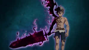 Asta Demon Form With Sword Wallpaper