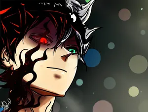 Asta Shows His True Power In Black Clover Wallpaper