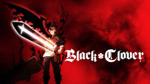 Asta, The Protagonist Of Black Clover, Ready To Fight With His Sword Wallpaper