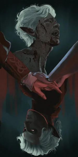 Astarion Vampire Thirst Wallpaper