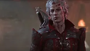 Astarion Vampire Warrior Wallpaper