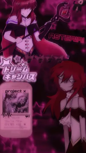 Asteria Anime Character Spotlight Wallpaper