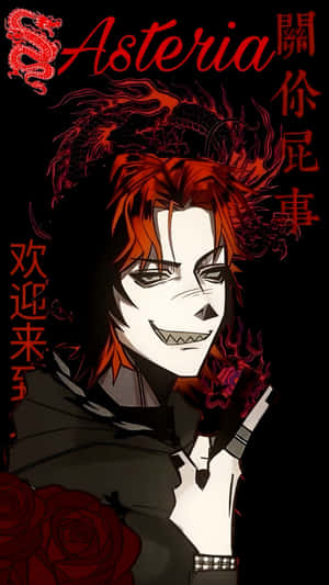 Asteria Dark Anime Character Wallpaper