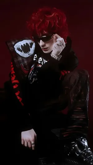 Asteria Red Hair Style Wallpaper