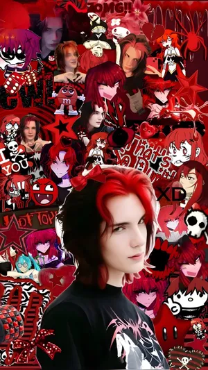 Asteria Red Vibes Wallpaper