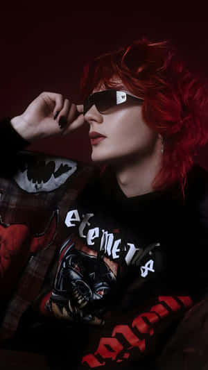 Asteria Style Red Hair Wallpaper