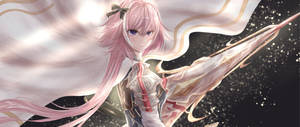 Astolfo In White Warrior Dress Wallpaper