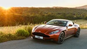 Aston Martin Db11 - The Epitome Of British Luxury And Performance Wallpaper