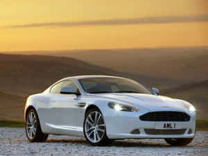 Aston Martin Db9 - A Perfect Blend Of Performance And Elegance Wallpaper