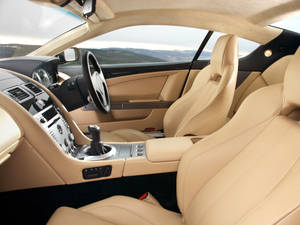 Aston Martin Db9 Beige Interior Wallpaper