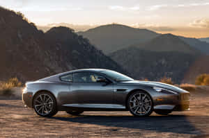 Aston Martin Db9 - Luxurious Power Wallpaper