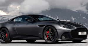 Aston Martin Dbs Superleggera In Action Wallpaper