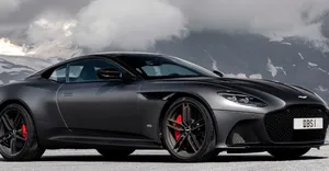 Aston Martin Dbs Superleggera In Action Wallpaper