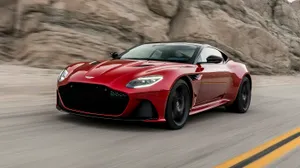 Aston Martin Dbs Superleggera In Full Power Wallpaper