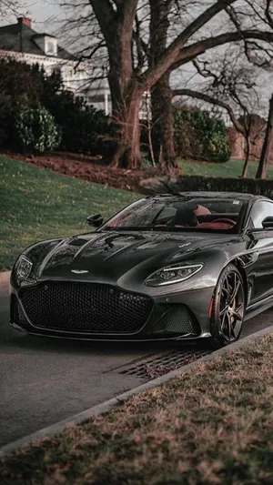 Aston Martin Dbs Superleggera In Its Stunning Glory Wallpaper