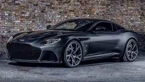 Aston Martin Dbs Superleggera In Motion Wallpaper