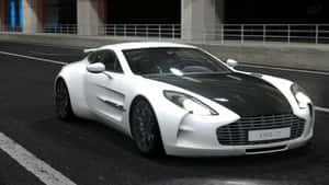 Aston Martin One-77 - A Masterpiece Of Automotive Engineering Wallpaper