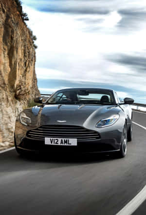 Aston Martin Rapide S In Motion On A Thrilling Drive Wallpaper