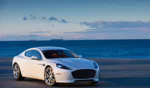 Aston Martin Rapide S In Motion Wallpaper