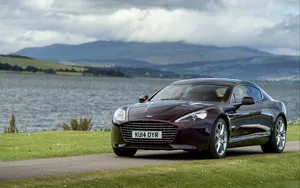 Aston Martin Rapide S On The Road Wallpaper