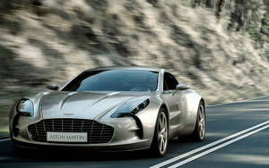 Aston Martin Silver One77 Wallpaper