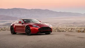 Aston Martin V12 Vantage: A Striking Fusion Of Power & Luxury Wallpaper