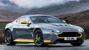 Aston Martin V12 Vantage: A Stunning Display Of Luxury And Performance Wallpaper