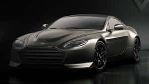 Aston Martin V12 Vantage In Action Wallpaper