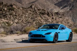 Aston Martin V12 Vantage In Action Wallpaper