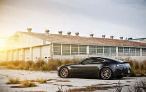 Aston Martin V12 Vantage In Full Glory Wallpaper