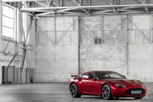 Aston Martin V12 Vantage In Its Full Glory Wallpaper