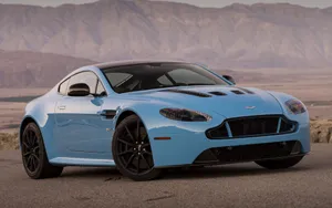 Aston Martin V12 Vantage - The Ultimate Expression Of Power And Beauty Wallpaper