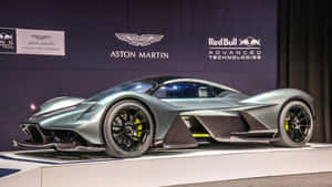 Aston Martin Valkyrie - A Futuristic Masterpiece Wallpaper