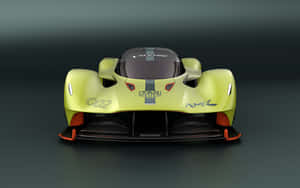 Aston Martin Valkyrie Racing On The Track Wallpaper