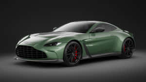 Aston Martin Vantage - A Blazing Beauty On The Road Wallpaper