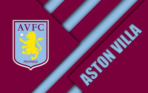 Aston Villa Amazing Logo Art Wallpaper