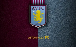 Aston Villa Fc Pebbled Wallpaper