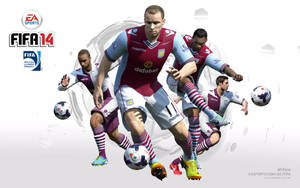 Aston Villa Fifa 14 Poster Wallpaper