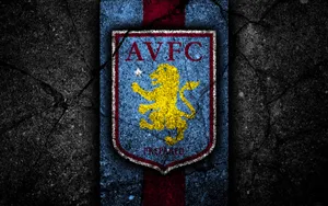 Aston Villa Rocking Logo Art Wallpaper