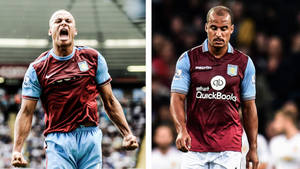 Aston Villa's Abgonlahor Collage Wallpaper