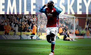 Aston Villa's Emile Heskey Art Wallpaper