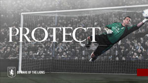 Aston Villa Shay Given Poster Wallpaper