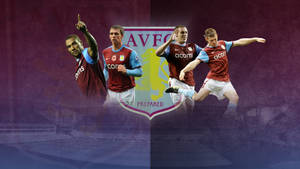 Aston Villa Team Poster Wallpaper