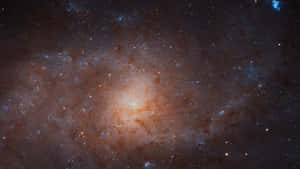 Astonishing Close-up Photo Of Andromeda Galaxy Wallpaper