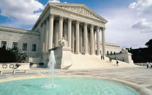 Astonishing Supreme Court Daytime View Wallpaper