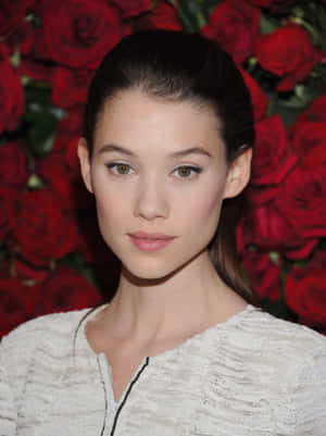 Astrid Berges Frisbey Radiant In A Portrait Photo Wallpaper