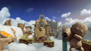 Astro Bot Adventure Gameplay Wallpaper